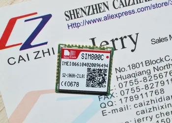 Brezplačna Dostava in Originalno SIM800C SIMCOM GSM/GPRS Z majhnosti v LCC vmesnika in predvajanje visoko zmogljivost 10pcs