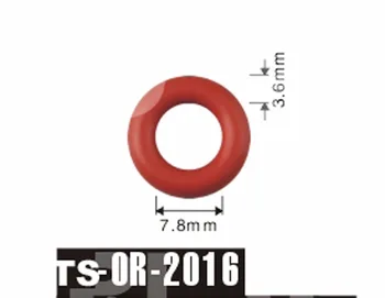 Brezplačna dostava Tenso 7.8x3.6 mm goriva injektor O'Rings ORings O Obroči, O-Obroči za avtomobile TS2016