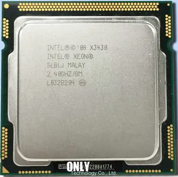 Brezplačna Dostava za Intel CPU Xeon x3430 CPU 2,4 GHz/ LGA 1156 /8MB L3 Cache/quad-CORE/95W Procesor scrattered kos