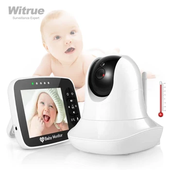Brezžični Baby Monitor z IR Kamero Night Vision bebe babyphone 3.5