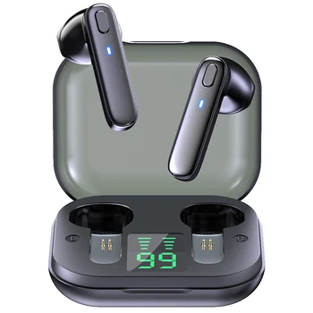 Brezžični V5.0 Bluetooth Slušalke HD Stereo Poslovnih Slušalke Športne Vodotesne Slušalke Z Dvojno Mic Z Baterijo Napolnite Primeru