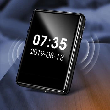 BTSMONE X62 Bluetooth 5.0 kovinski MP3 predvajalnik full, zaslon na dotik, vgrajen zvočnik 16 G z e-book, FM radio, snemanje, predvajanje videa