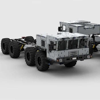 BuildMoc 8×8 Vojske prevoz vozila Zemljo Vojaški vojni Prevoz vozil gradniki Za Fante Vojaški Film Vojsko Tovornjak