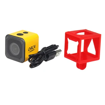 Caddx Orca 4K HD Snemanje Mini FPV Kamero FOV 160 Stopinj WiFi Anti-Shake DVR Akcijski Šport Kamera za Zunanjo RC Dirke Brnenje