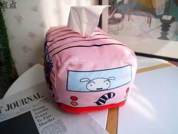 Candice guo! super srčkan plišastih igrač risanka Voščenka Shin Chan družino avtobus mehka tkiva polje pokrov okraski za Božično darilo za rojstni dan