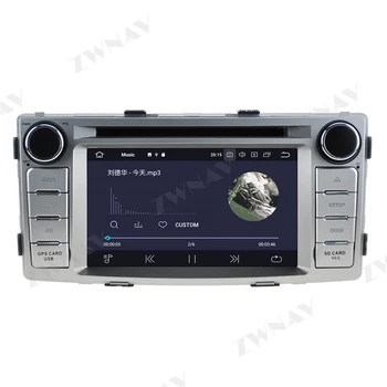 Carplay 2012 2013 Za Toyota Hilux Fortuner Android Multimedijski Predvajalnik, GPS Navi Avdio Avto Stereo Radio, Diktafon, Vodja Enote