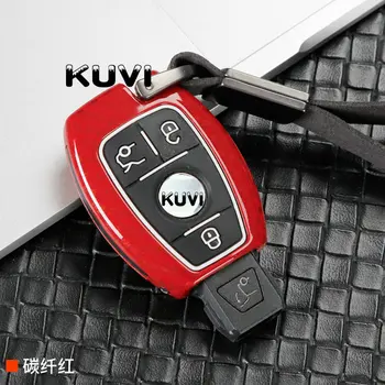 Cinkove zlitine 2&3 Gumb Smart Avto Ključ Primeru Kritje Za Mercedes Benz Pribor W203 W210 W211 W124 Keyrings Keychain