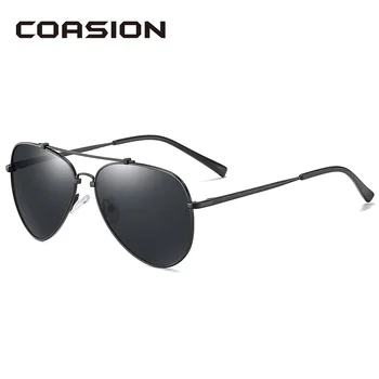 COASION Luksuzne blagovne Znamke Classic Pilotni Polarizirana sončna Očala za Moške, Ženske Retro sončna Očala za Vožnjo zonnebril heren CA1508