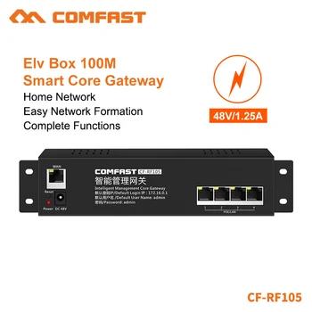Comfast CF-RF105 100M Pametne Jedro Prehod AC Gateway Routing s 4 LAN 10/100Mbps POE Vmesnika Wifi Projekta Usmerjevalnik CF-RF105
