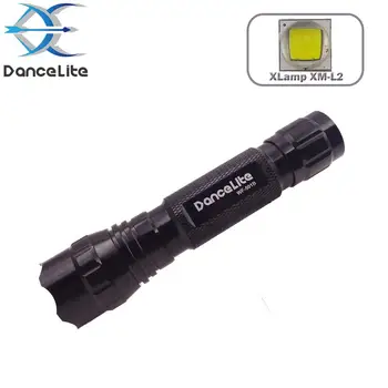 DanceLite WF-501B XML2 U3 XM-L2 6500K Bele Svetlobe LED EOS Prenosno Svetilko, Baklo (OP/OMU)