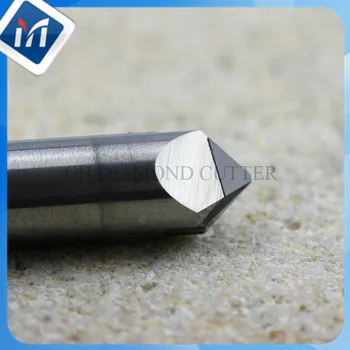 Diamond cnc graviranje orodja za cnc kamen granit, rezalniki 5PCS Premera 10 mm XL70X04mmX105 ali 90 stopinj Stone Graviranje Bitov