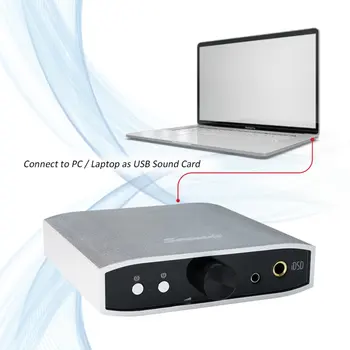 Digitalno-Analogni Pretvornik (DAC),TempoTec Serenada iDSD,USB DAC &Ojačevalcem za Slušalke za PC /iOS in Android telefon，24bit/192khz DSD