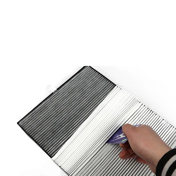 DIY generičnih hepa filter papir, s gube Zaslon domač avto čistilec zraka klimatske naprave prahu, čisti bombaž pm2.5