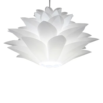 DIY Lotus Puzzle Obesek Žarnice E27 obesek light Cafe Dnevna Soba, Restavracija Strop Soba Dekoracijo LED Viseče Svetilke