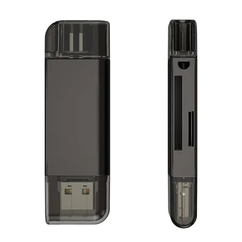 DM 5 v 1 bralnik kartic CR023 SD/TF Muldti kartic z USB strele in micro usb vmesnik