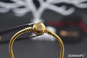 DORANPS blagovno Znamko nakita 925 Prvotni čar zapestnice za ženske zapestnica bangles jewelries darilo dekle