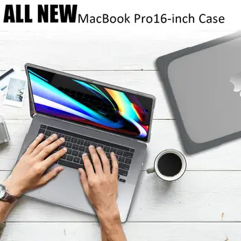 DOSTAVA v/Shockproof Zložljive Primeru Za Apple MacBook Pro 16-inch 2020 A2141 Mehki Silikon TPU+Trdi PC Nov Zunanji Stojalo Pokrov
