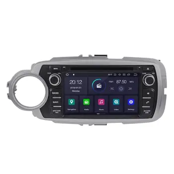 DSP 4+64GB Android 10.0 Zaslon avto multimedijski predvajalnik Za Toyota Yaris 2012-avto GPS Navi Audio stereo radio, wifi vodja enote