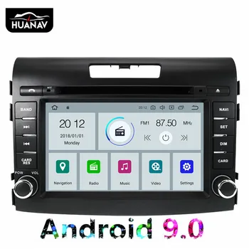 DSP Android 9.0 Avto DVD Predvajalnik, GPS navigacija Za Honda CRV CR-V 2012-2016 Auto radio stereo multimidia predvajalnik, Zaslon IPS enota