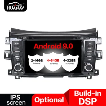 DSP Android 9 Avto DVD Predvajalnik za Nissan Navara NP300+ Avto GPS Navigacija auto radio Stereo multimedijske vodja enote diktafon 64