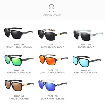 DUBERY Polarizirana sončna Očala Moški Ženske Nov Modni Kvadratnih Vintage sončna Očala Šport Vožnje Retro Ogledalo Luksuzne blagovne Znamke UV400