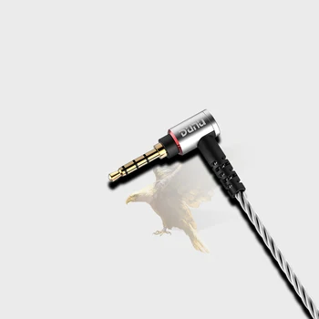 DUNU KMOCS2601 Standard MMCX Priključek 2,5 mm 1,2 m Slušalke Uravnoteženo Nadgradnjo Kabel za Shure / Falcon -C/ DK3001