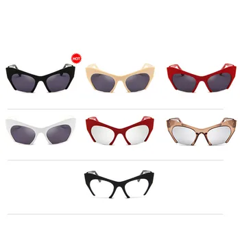 DYTYMJ Mačka Oči, sončna Očala Ženske/Moški 2020 Semi-Rimless Vintage sončna Očala Vožnje Nakupovanje sončna Očala Gothic Gafas De Sol Mujer
