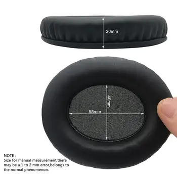 EarTlogis Zamenjava EarPads za Avantree Avdicija PRO APTX APTX-LL sestavni Deli Slušalke Earmuff Kritje Blazine Skodelice blazino