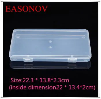 EASONOV 22.3 * 13.8*2.3 cm Visoke kakovosti PP plastična škatla Organizator Škatla za Shranjevanje Toolbox 5pcs / veliko Brezplačna Dostava
