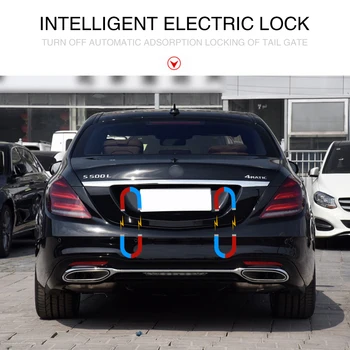 Električna vrata prtljažnika za Mercedes Benz W213 W205 W222 inteligentni daljinski upravljalnik rep polje odpri prtljažnik, vrata dvižna stopala senzor