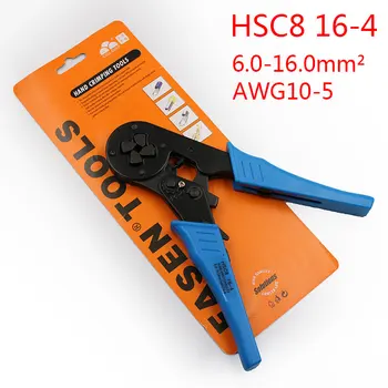 FASEN Crimper Plier HSC8 16-4 Nastavljiv Robljenjem Orodja za 6.0-16.0mm2 (AWG10-5) Kabel Koncu rokavi Žice VE Priključni Konektorji