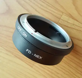 FD-NEX Adapter Za Canon FD Objektiv E-mount Kamera, Objektiv Adapter Ring za Sony NEX7 A5000 A5100 A6000 A6300 A6500 A7 A7II A7R A9