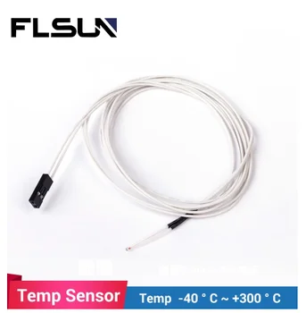 FLSUN NTC 24V Termistor Temp Senzor za FLSUN 3D Tiskalnik Heatbed in HotEnd deli, 5 kos