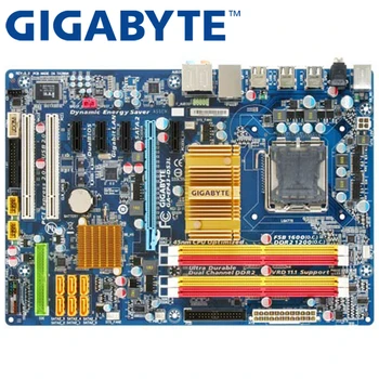GIGABYTE GA-EP43-DS3L Desktop Motherboard P43 Socket LGA 775 Za Core 2 videoposnetke boste potrebovali Pentium D DDR2 16G ATX Prvotno Uporabljajo EP43-DS3L Mainboard
