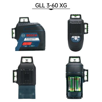 GLL3-60XG Laser Ravni Z/Brez Stojala 12-Vrstic Zeleni Laserski Žarek Skladu IP54 Horizontalno &Vertikalni Za vsako.