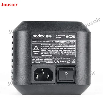Godox AC26 AC Power Enota Vir Adapter s Kablom za AD600PRO Prostem Flash CD05 Y