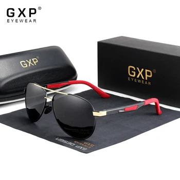 GXP blagovne Znamke Moški Letnik Kvadratnih Polarizirana sončna Očala UV400 Leče za Očala Dodatki Moška sončna Očala Za Moške Zonnebril 7720