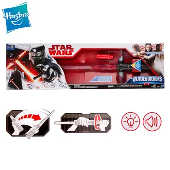 Hasbro Star Wars Lightsaber Darth Vader Rey Lk Mace Windu Težka Dueling Visoke Kakovosti Svetlobo Saber Cosplay Speelgoed Kerstcadeau