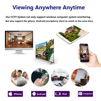 HD CCTV 8CH 5MP nadzor DVR POE NVR 8 kanal Obraz&Zaznavanje Gibanja HDMI Samostojna varnosti WIFI 4G video NVR snemalnik