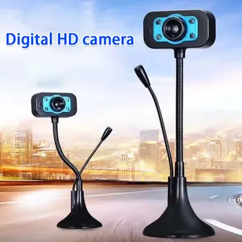 HD Video Konference 20nm goriščna razdalja LED HD Webcam Namizni Računalnik PC Video Usb Z Mikrofonom Night Vision Camer