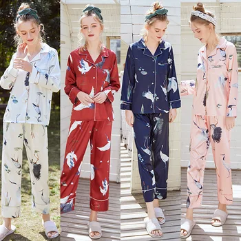 Hitra Dostava Ženske Pižame Nastavite Jeseni, Pozimi Pižame Živali Sleepwear Domov Oblačila Za Ženske Seksi Perilo