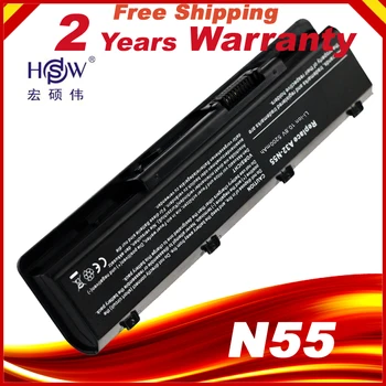 HSW 4400mAh Laptop Baterija Za Asus A32-N55 N45 N45E N45SJ N45JC N45SL N45SV N45SF N55 N55E N55S N75 N75SJ N75SL N75SN N75SV
