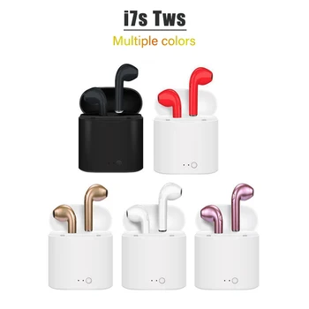 I7s tws 5.0 Bluetooth Slušalke HI-fi Brezžični Čepkov Šport, Prostoročno, Slušalke Brezžične Slušalke s Polnjenjem Polje za vse telefone