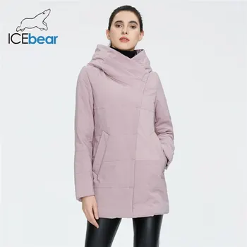 ICEbear 2020 Padec nove dame plašč windproof toplo kratka jakna z zadrgo, modno oblikovanje parka ženska oblačila GWC20508I