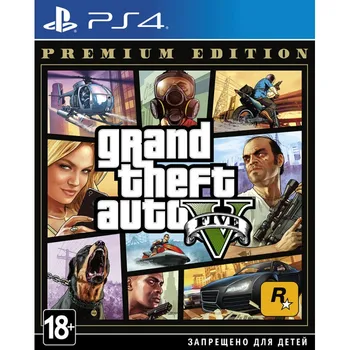 Igra Grand Theft Auto V. Premium Edition (GTA 5) (PS4) (RUS sub)