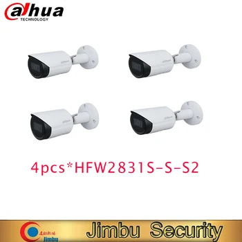 IPC-HFW2831S-S-S2 8MP Lite IR Fiksno-osrednja Bullet Omrežna Kamera 12V DC/PoE napajanje zaščite IP67
