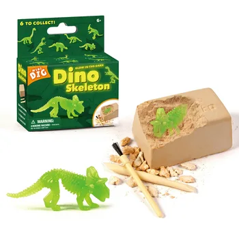 Izkopavanja Puzzle Znanost in Odbor za Izobraževanje Igra Igrače na Debelo Jurassic Svetlobna Moški Arheološka Izkopavanja Dinozaver
