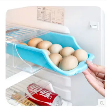 Jajce Hrane Posode za Shranjevanje polje Hladilnik, predal tip jajce polje nagibanje neprisiljen pobrati prostora v kuhinji škatla za shranjevanje