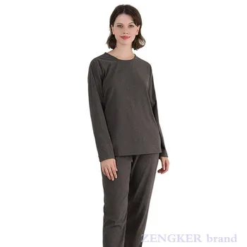 Jeseni, pozimi ženske pižame za ženske plus velikost velikost tanka žamet stretch Toplotne Perilo Dna 7XL 6XL