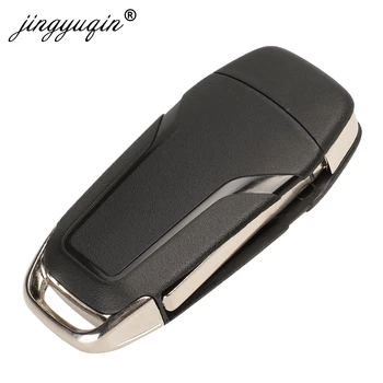 Jingyuqin 5pcs N5F-A08TAA Smart Remote Flip Tipko 315MHz za Ford Fusion 2013-2016 ID49 Vstop brez ključa Fob 4 Gumbi